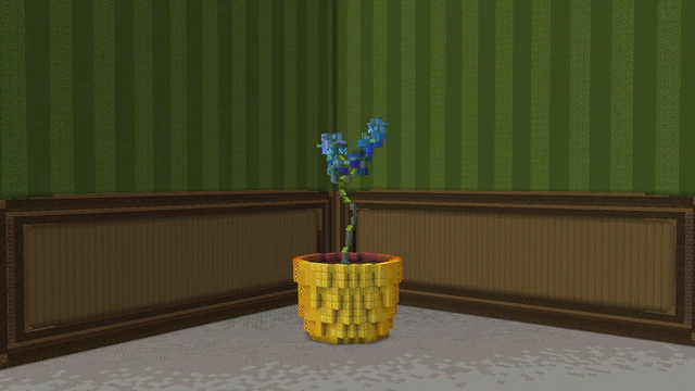 Minecraft flower-pot decoration — MaxLananas (#080)