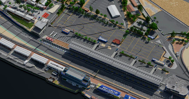 Le Mans Minecraft view — MaxLananas (#096)