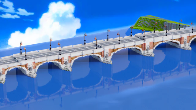 Pont Neuf Minecraft bridge — MaxLananas (#079)